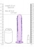 Straight Realistic Dildo with Suction Cup - 8'' / 20